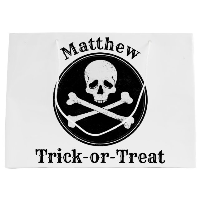 Personlig Kor Bones Halloween Bag (Framsidan)