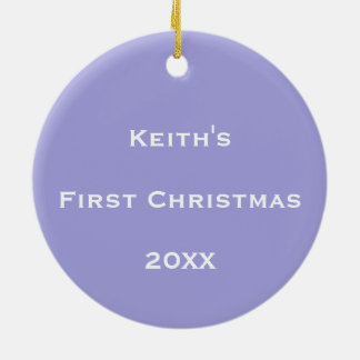 Personlig: Kosmiskt bubbelflöde Julgransprydnad Keramik