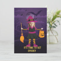 Personlig kostymparty med foto till Halloween för