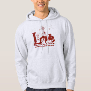 Personlig Kristna familjens julkreativitet Hoodie