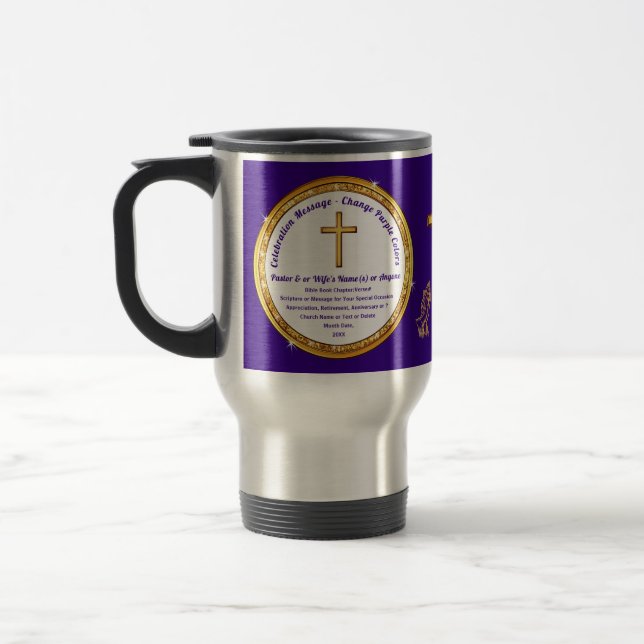 Personlig, kristna kaffeResemuggar. Resemugg (Vänster)