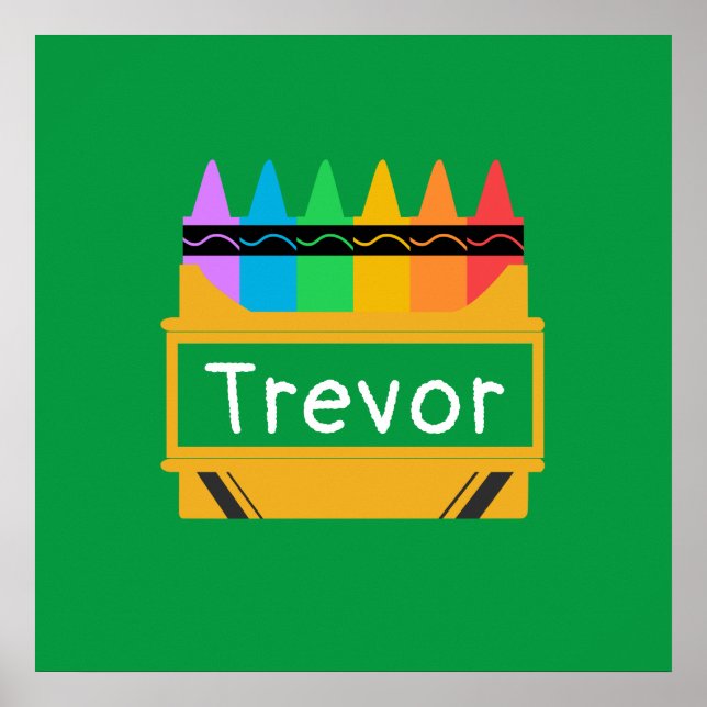 Personlig kritask för barn poster (Framsidan)