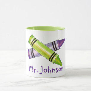 Personlig Kritor Art Teacher Artist Gift Mugg