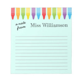 Personlig Kritor Lärarbedömningsgåvor Anteckningsblock