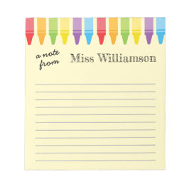 Personlig Kritor Lärarbedömningsgåvor Anteckningsblock