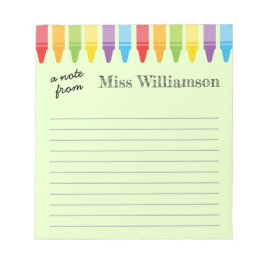 Personlig Kritor Lärarbedömningsgåvor Anteckningsblock