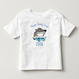 Personlig kryssningsfartyg t shirt