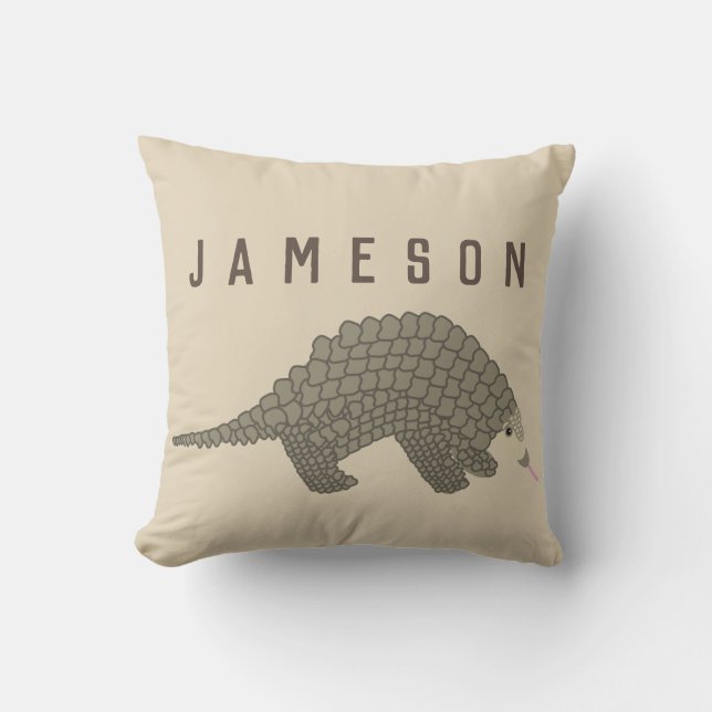 Personlig kudd kast Pangolin Kudde (Framsida)