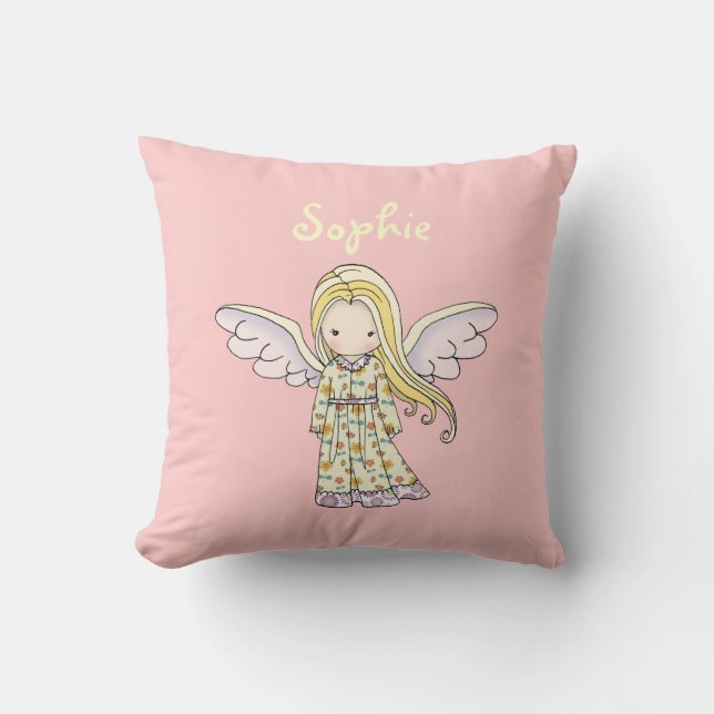 Personlig kudd Little Angel Faerie Kudde (Framsida)