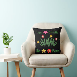 Personlig kudd med hippieblomma kudde