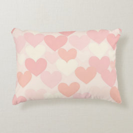 Personlig Kuddthrow - Romantisk Hjärtdekor Prydnadskudde