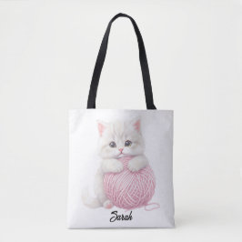 Personlig | Kulligt Garn Lek Tid Totebag Tygkasse