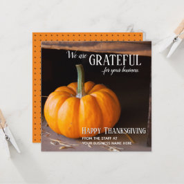 Personlig Kundföretag - Thanksgiving
