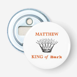 Personlig Kung av Bark Funny Flasköppnare