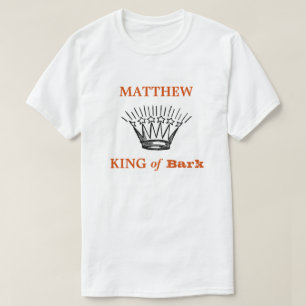 Personlig Kung av Bark Funny T Shirt