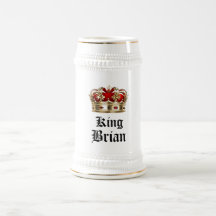 Personlig Kung Beer Stein
