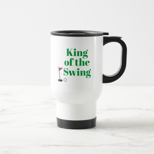 Personlig "Kung i Swing" Mugg (Höger)