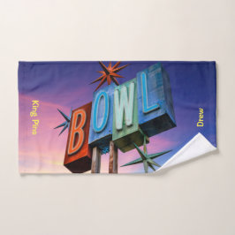 Personlig Kung Stift Bowling Team Towels