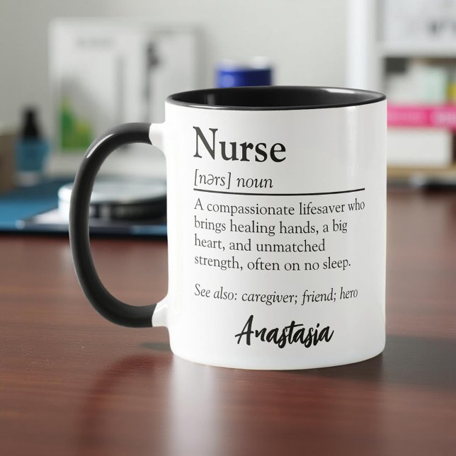 Personlig - kursdefinitionsavskrivning mugg (Skapare uppladdad)