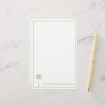 Personlig kustgrön palmettopalm