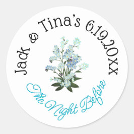 Personlig kväll före klistermärken