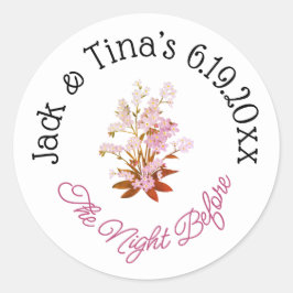 Personlig kväll före klistermärken