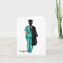 Personlig Kvinnor i Studenten-kortet Scrubs Kort