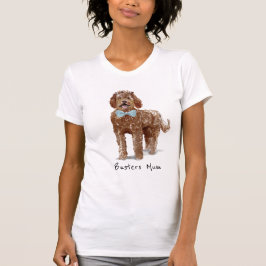 Personlig labradoodle Morsa Mamma T Shirt
