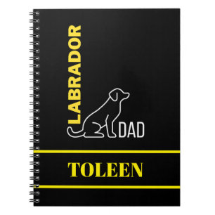 Personlig Labrador Hund Anteckningsbok