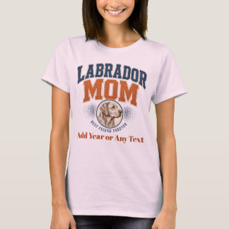 Personlig Labrador-mamma, Anpassad hundälskarepres T Shirt