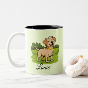 Personlig Labrador Retriever Cute Hund Mugg