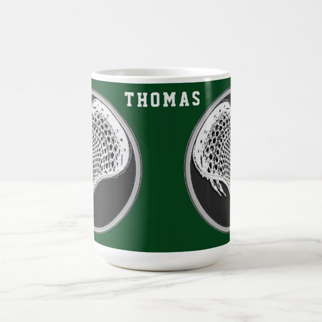 Personlig Lacrosse Coffee Mugg (Center)