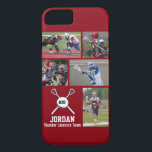 Personlig Lacrosse Photo Collage Namn Number<br><div class="desc">Den här personligen Lacrosse iphone case har 5 foton, player&#39;s namn, nummer och team namn. Anpassa med åtgärdsbilder, ett lagfoto, turneringsbilder osv. Ändra enkelt bakgrunden till färg så att den matchar ditt team&#39;s färger - klicka bara på anpassa och sedan den lilla öga-dropparen. Perfektens fotosamlingsplats för att visa högdagrar av...</div>