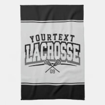 Personlig Lacrosse Player ADD NAMN Team Number