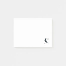 Personlig Lacrosse Post-it Block