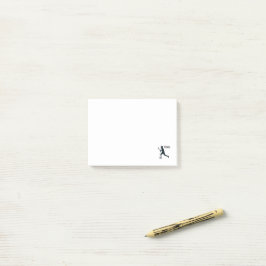 Personlig Lacrosse Post-it Block