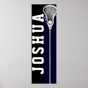 personlig lacrosse poster