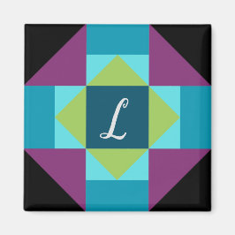 Personlig lada quilt  magnet