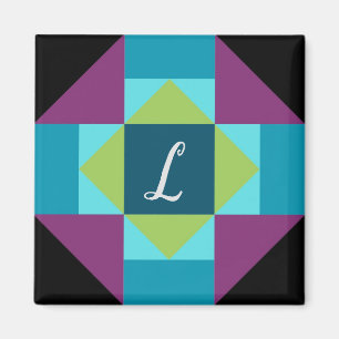 Personlig lada Quilt Magnet