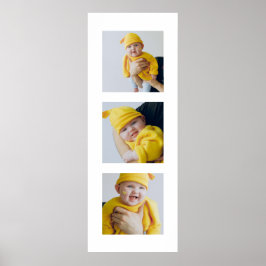 Personlig Lägg till 3 fotografier Anpassningsbar M Poster