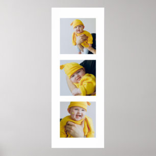 Personlig Lägg till 3 fotografier Anpassningsbar M Poster