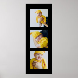 Personlig Lägg till 3 fotografier Anpassningsbar M Poster