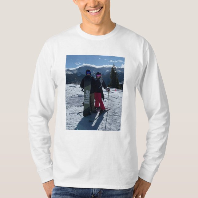 Personlig Lägg till en egen fotot-Manar T Shirt (Framsida)