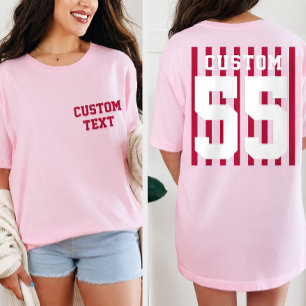 Personlig lagtröja för fans t shirt