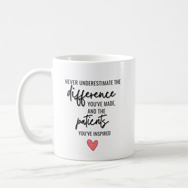 Personlig läkarpension kaffemugg (Vänster)