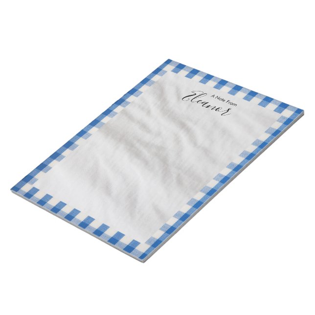 Personlig Längd Anteckningsblock (Vinklad)