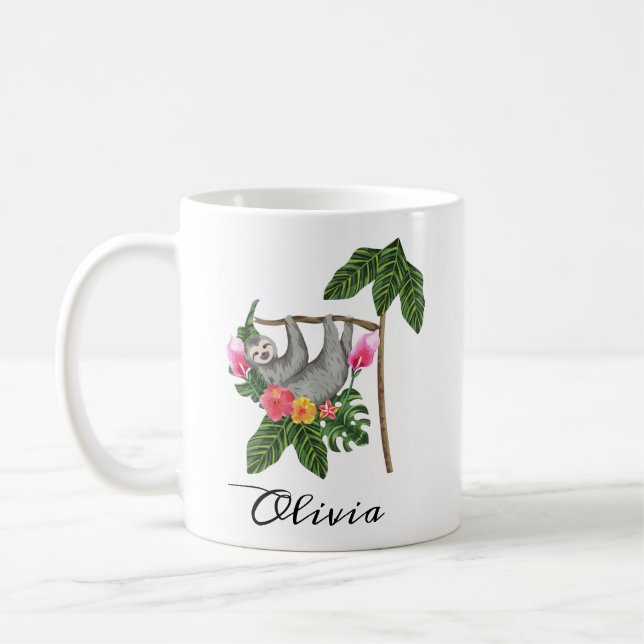 Personlig Långsam Kaffe Mugg Långsamma Presenter f (Vänster)