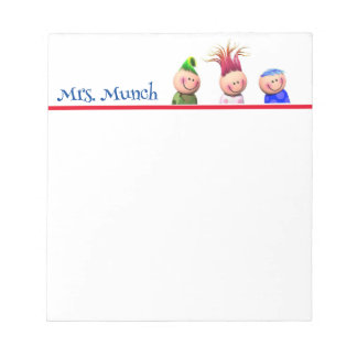 Personlig Lärare Anteckningsblock