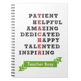 Personlig Lärare - bärbara datorer (egenskaper) Anteckningsbok