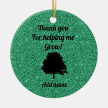 Personlig lärare/chef prydnadsgåva